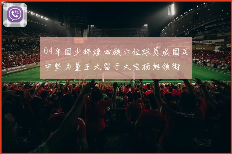 04年国少辉煌回顾六位球员成国足中坚力量王大雷于大宝杨旭领衔